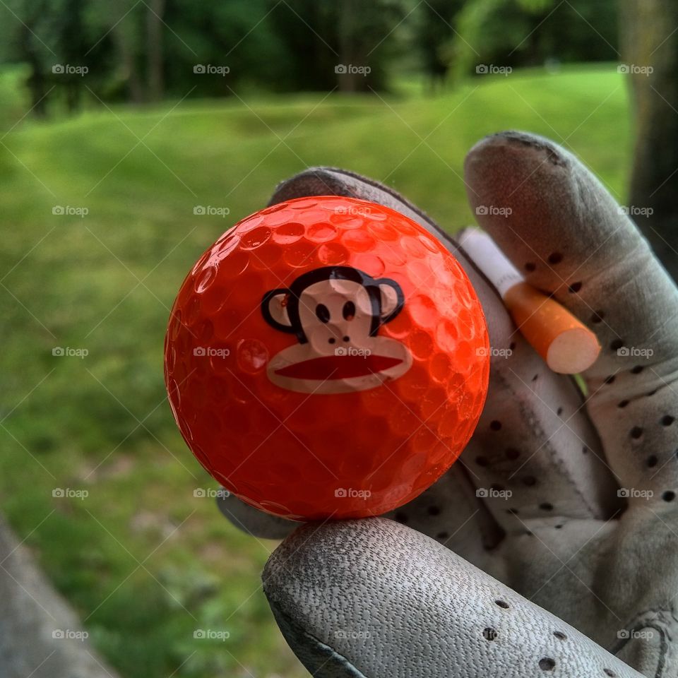 Golfball photo