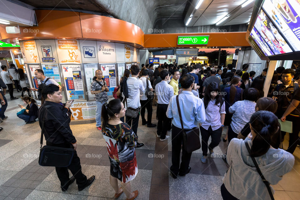 BTS public train station 