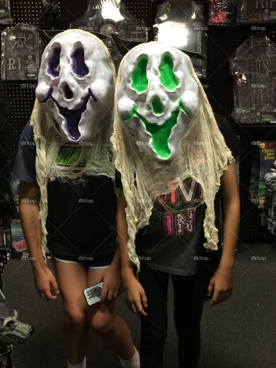Scary masks