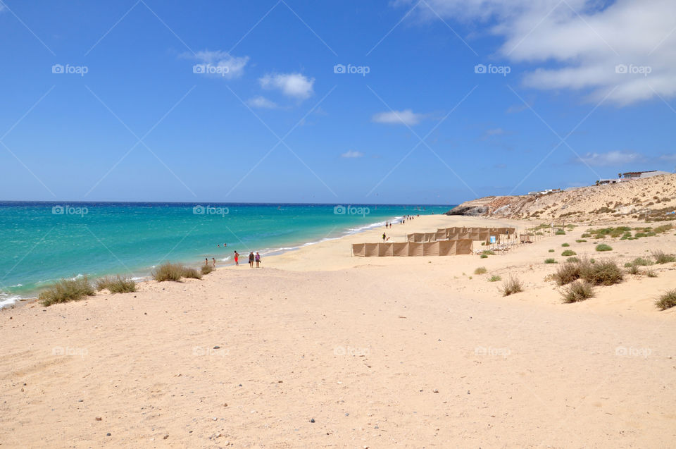 Costa calms beach 