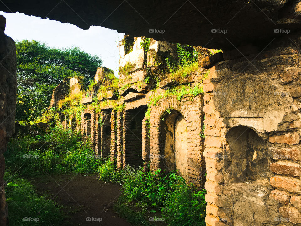 Heritage of Satara city found on #Ajinkyatara fort ...morning walks..😌