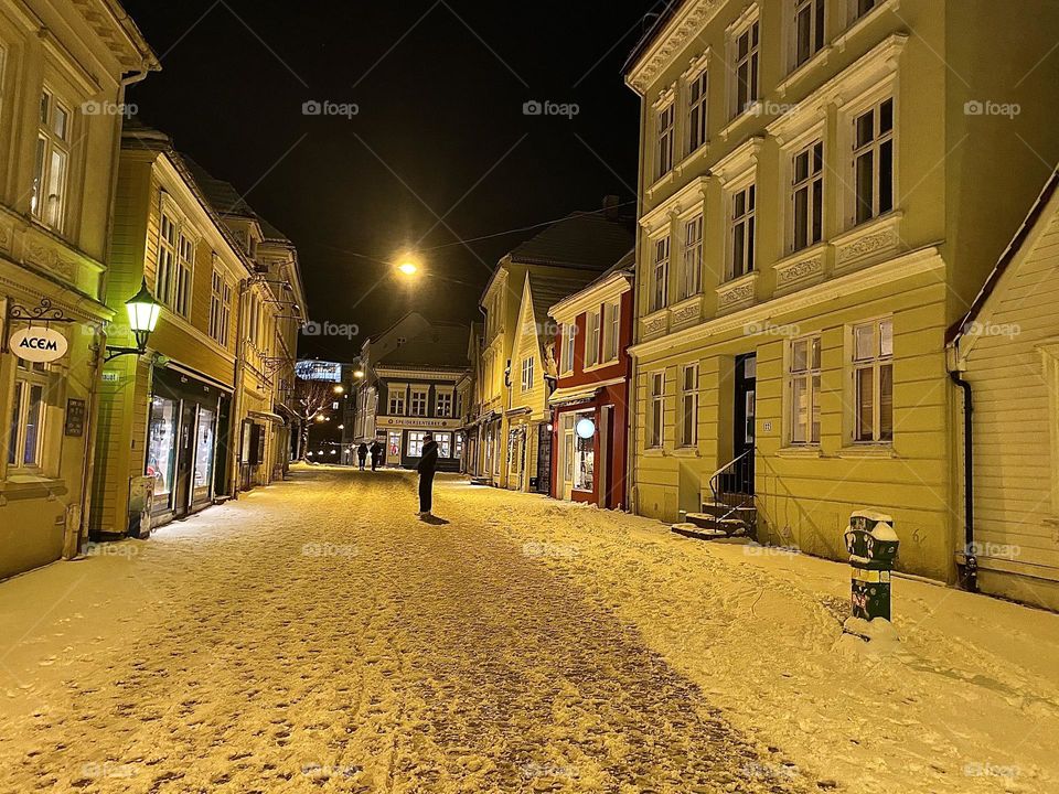 A chilly abandonment, Bergen