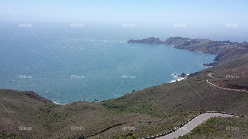 Before The Bay. picture right outside of the golden gates in San Francisco