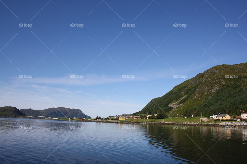 Summer vacation in Norway Runde island.