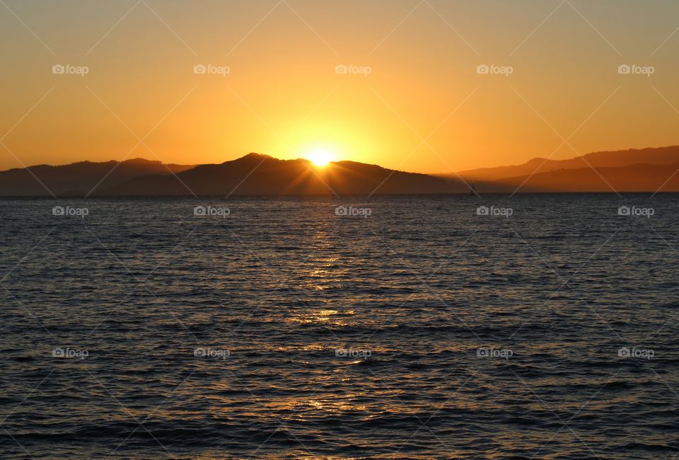 Sunset, Dawn, Water, Sun, Dusk