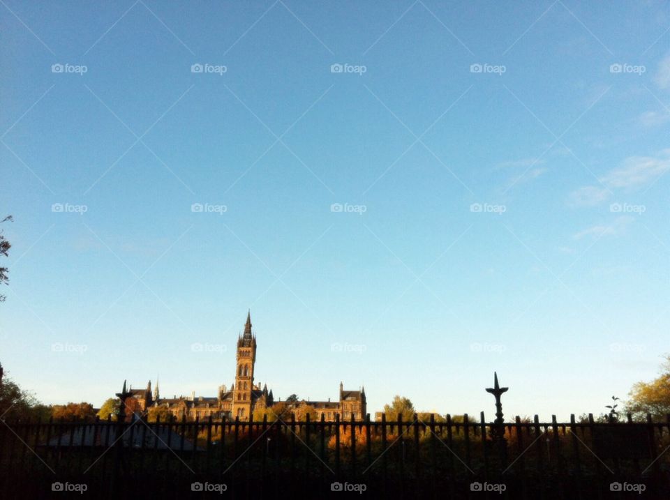 nice day glasgow university by l.mcquater