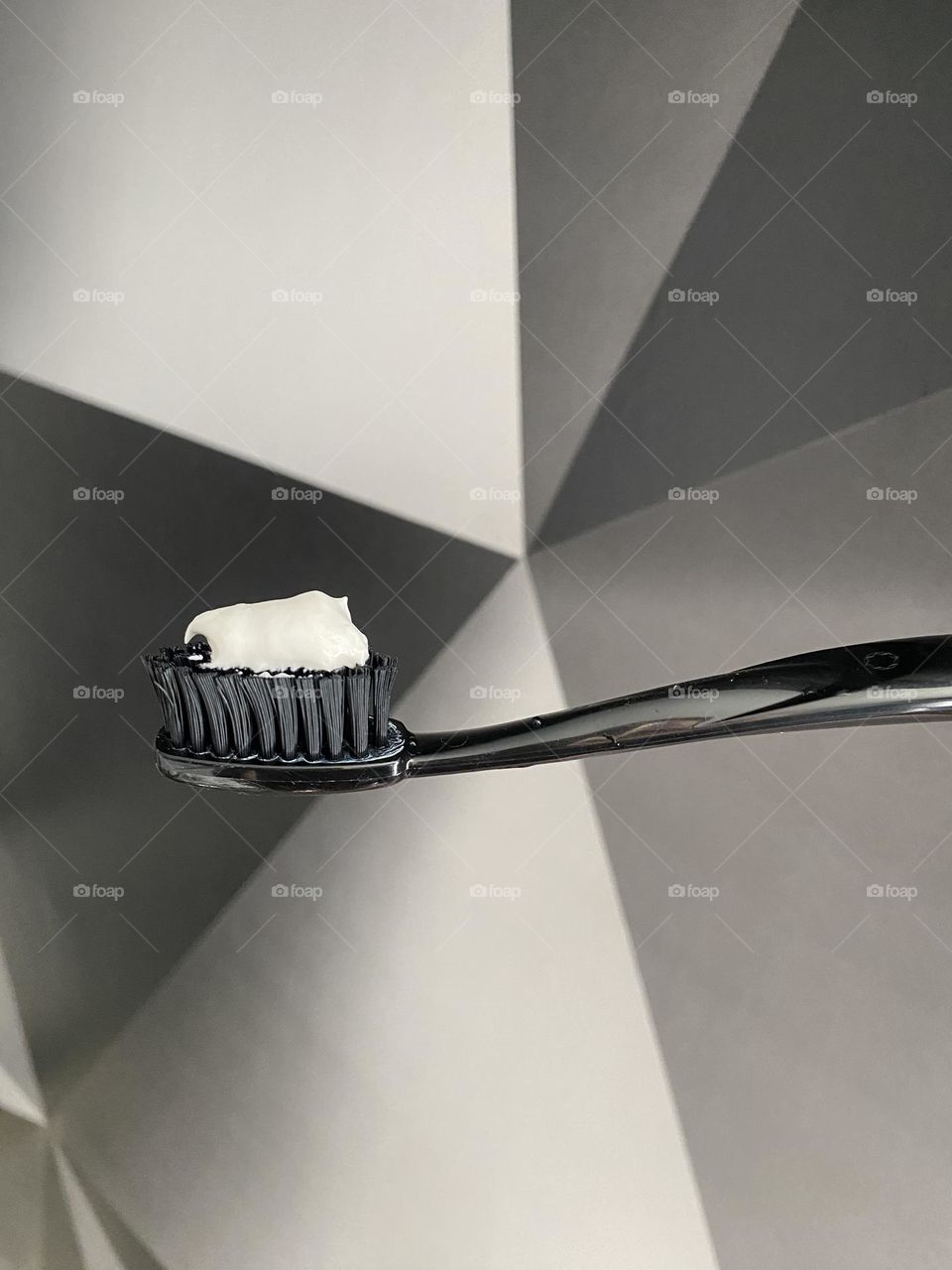 Toothbrush with paste