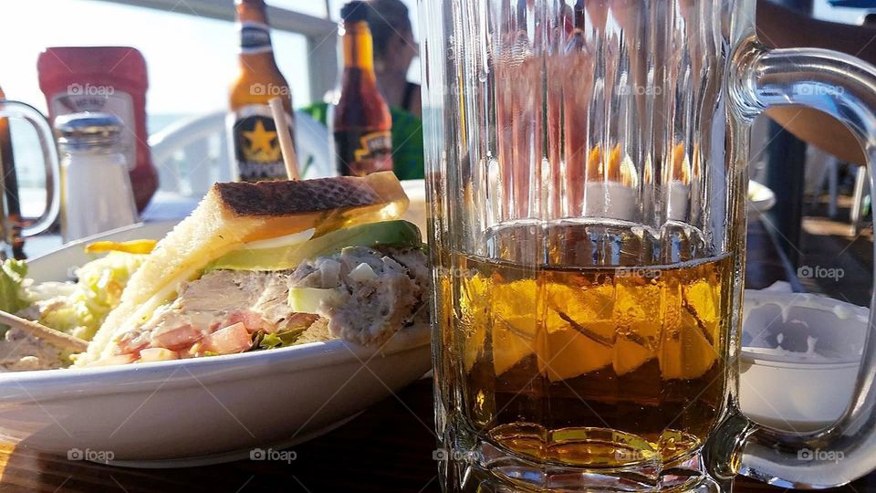 beer and beach