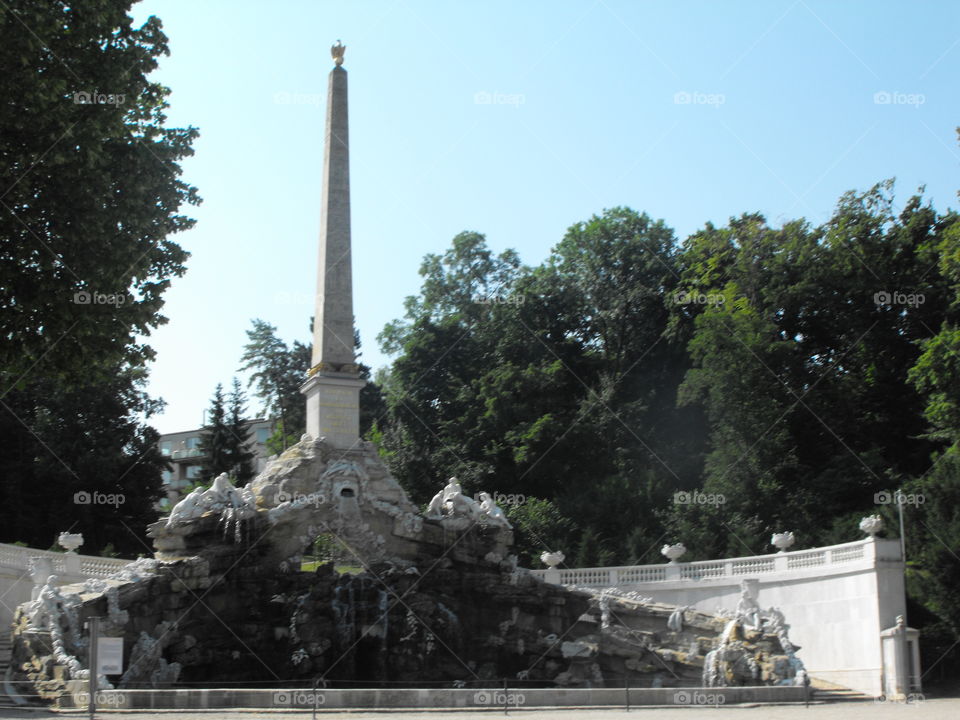 Monument in the park