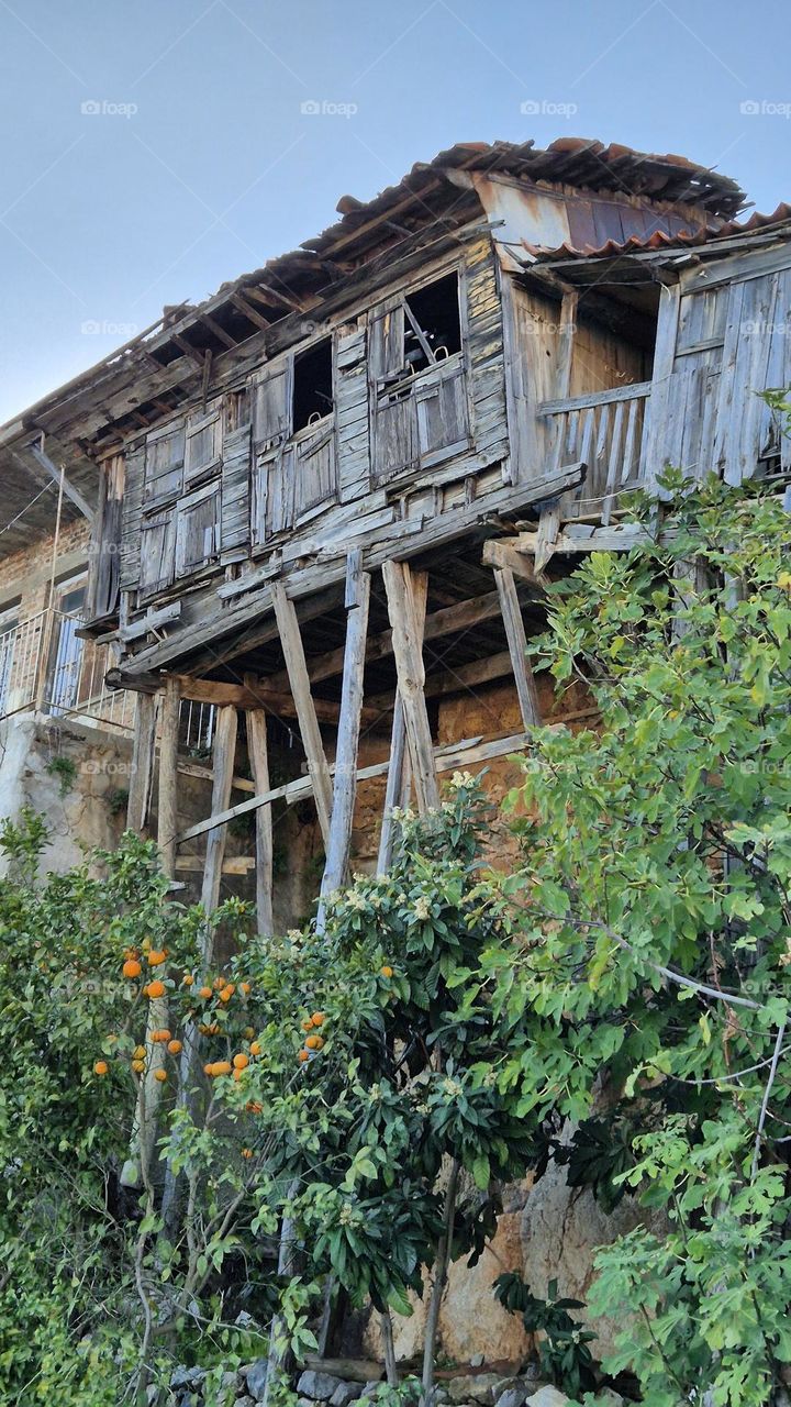 "Rustic Decay on Stilts"