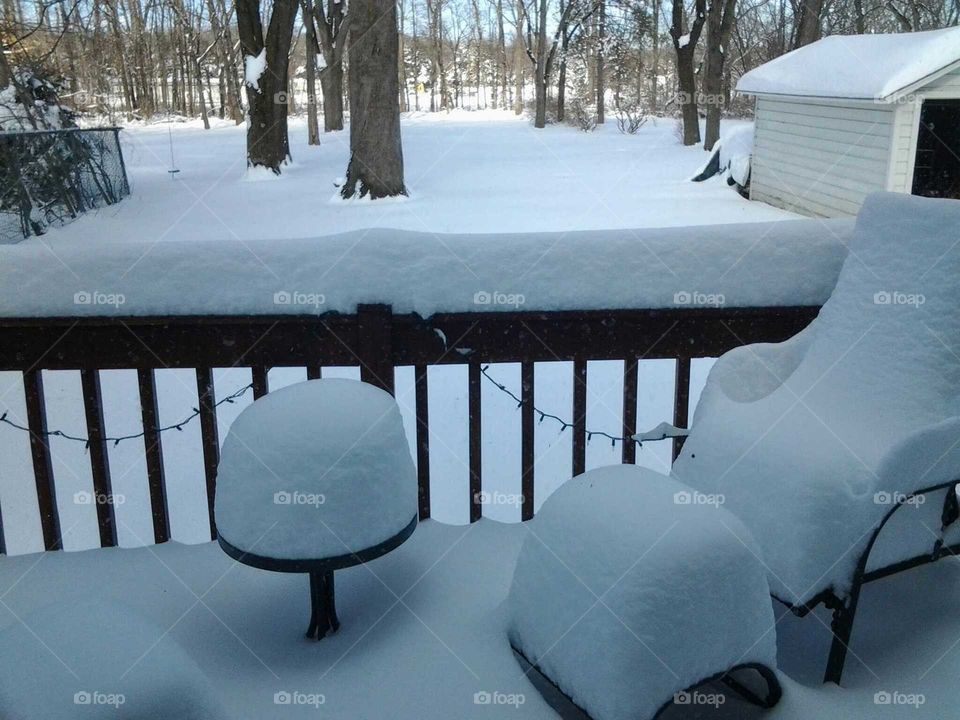 snow and lots of it!