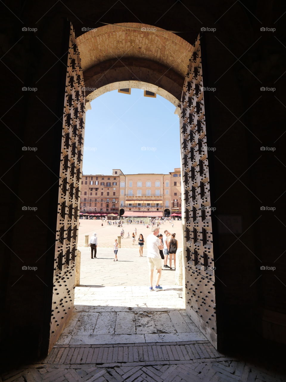 Door siena tuscany