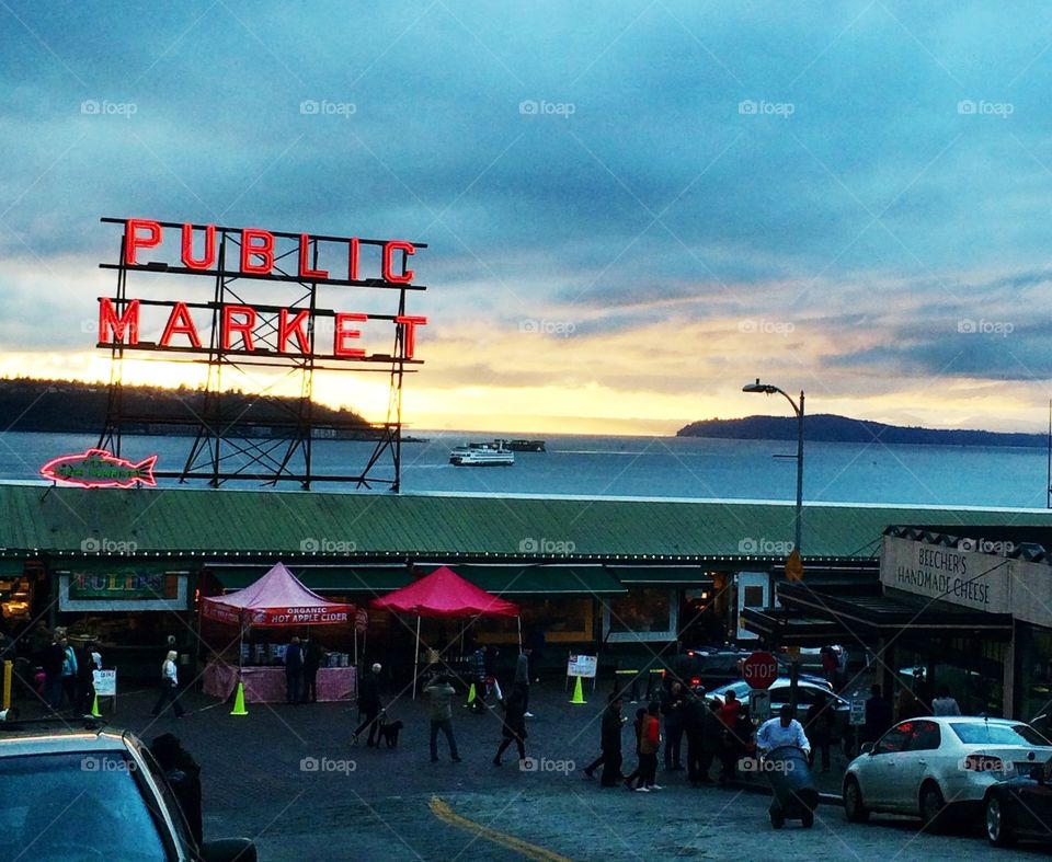 Seattle public market 