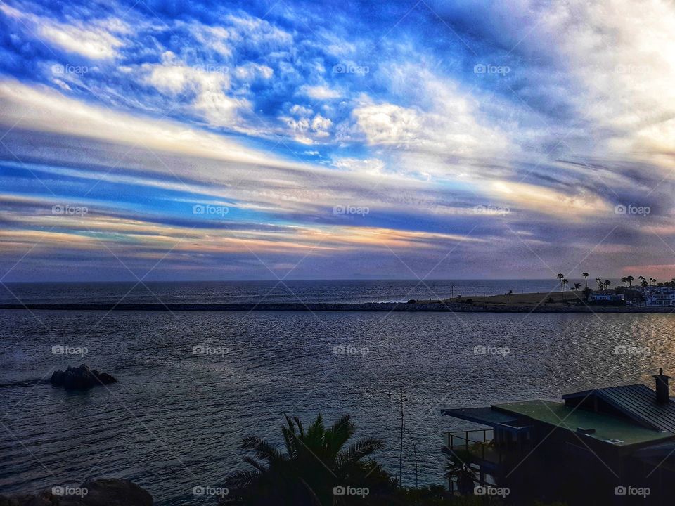 Bueatiful Sunset over the Ocean