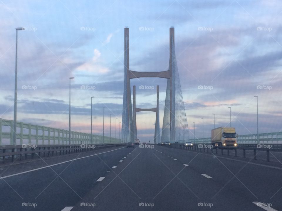 Severn bridge wales 