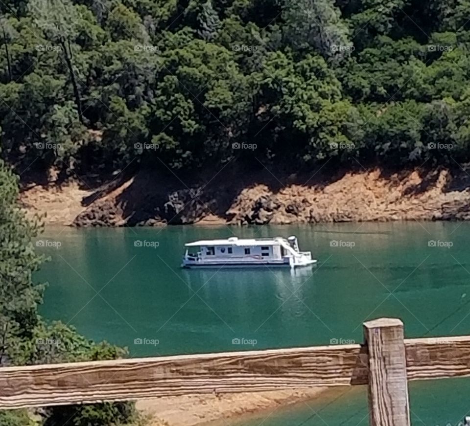Enjoying the waters by Lake Havasu