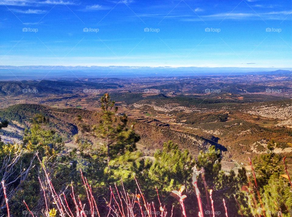 On top of Mont Ventoux, France