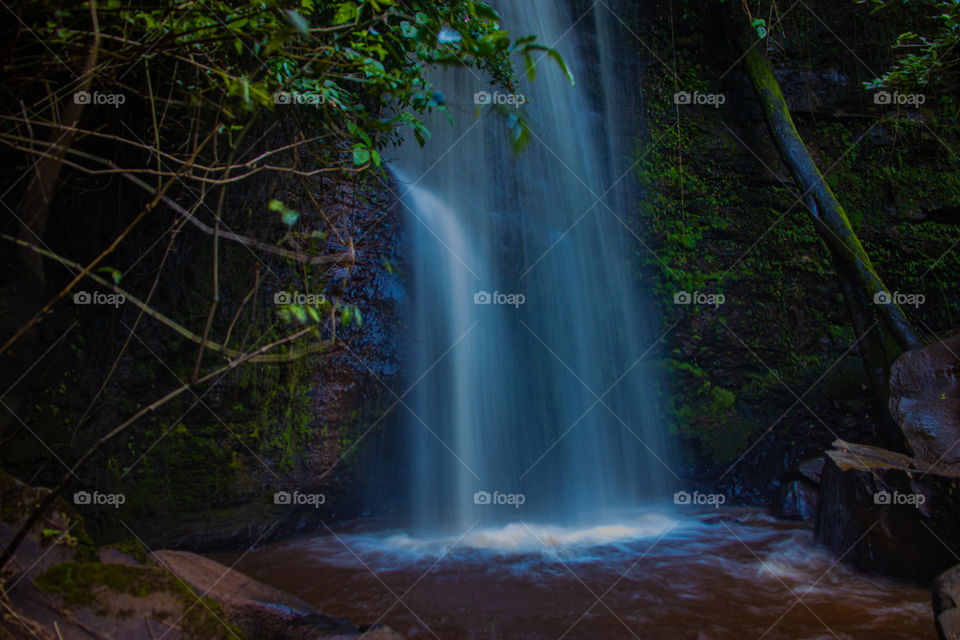 Linda Cachoeira localizada no interior de São Paulo 