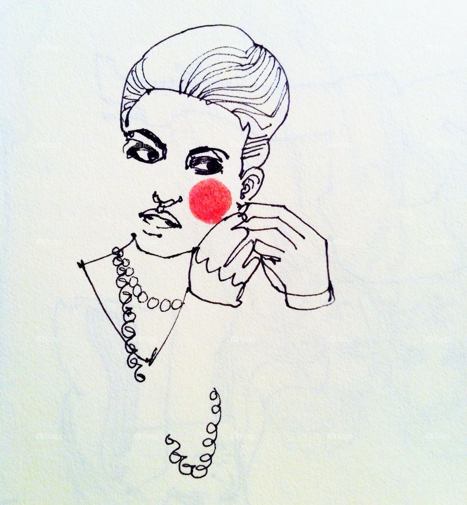 sweden girl göteborg red by rebelf