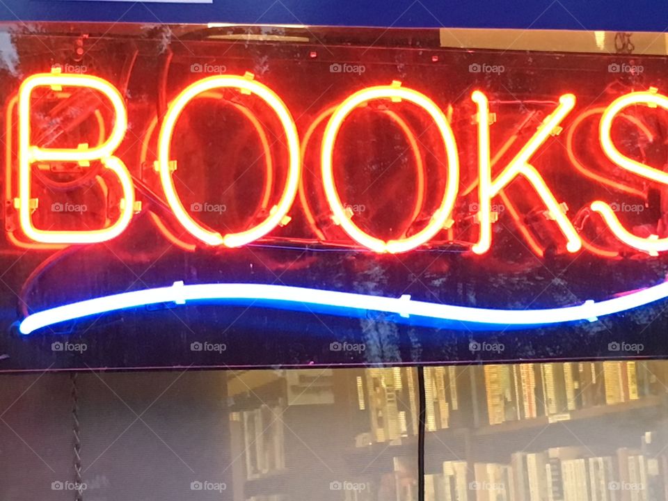 Bookstore sign 