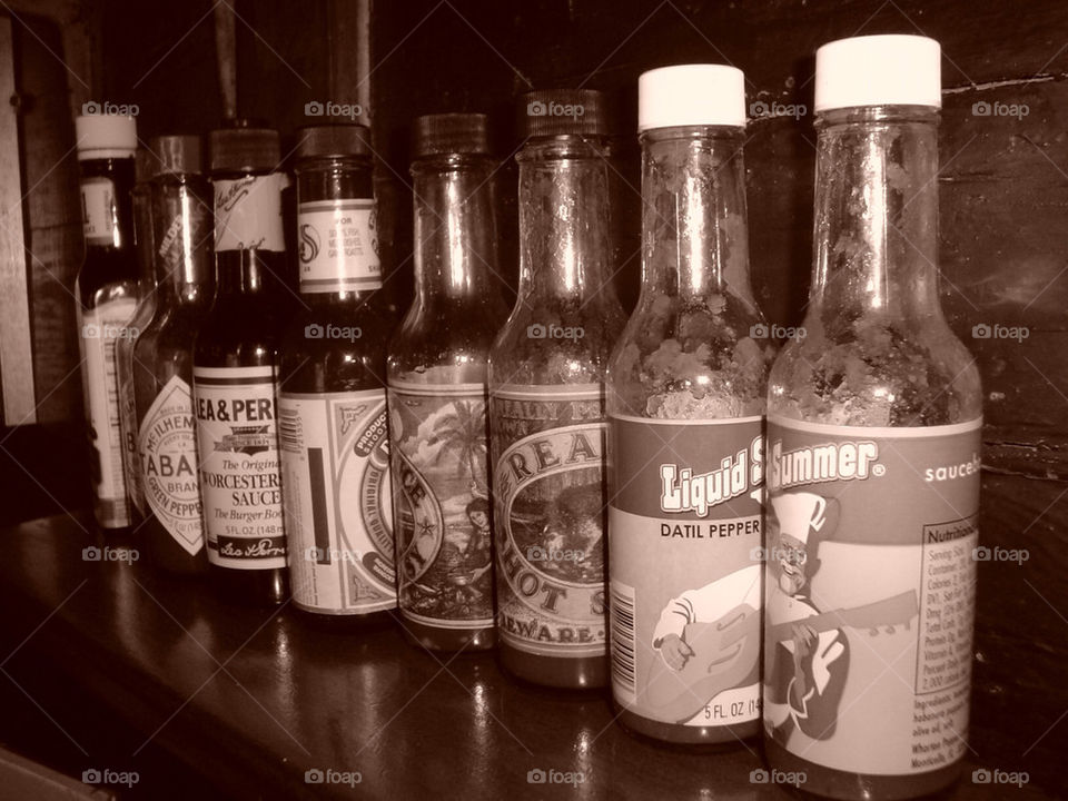 Old spicy sauces