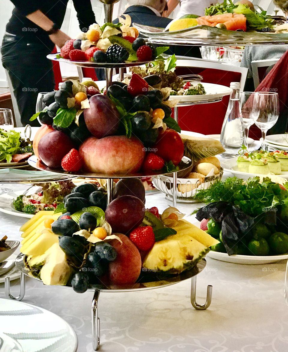 Fruit centerpiece 