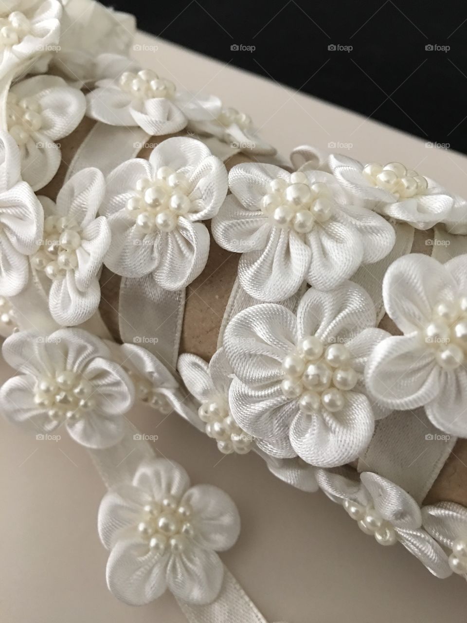 Bridal flower trim