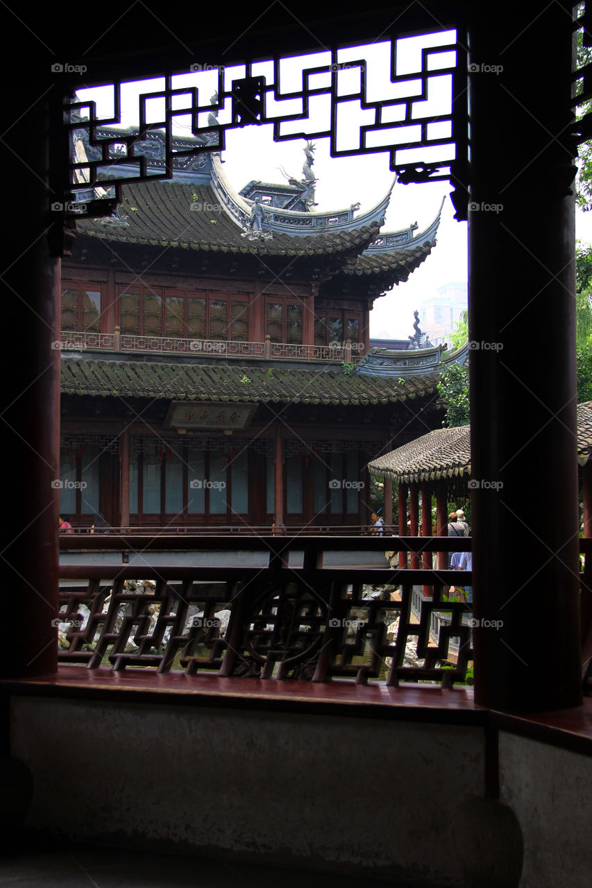 yuyuan garden. yuyuan garden shanghai, china.