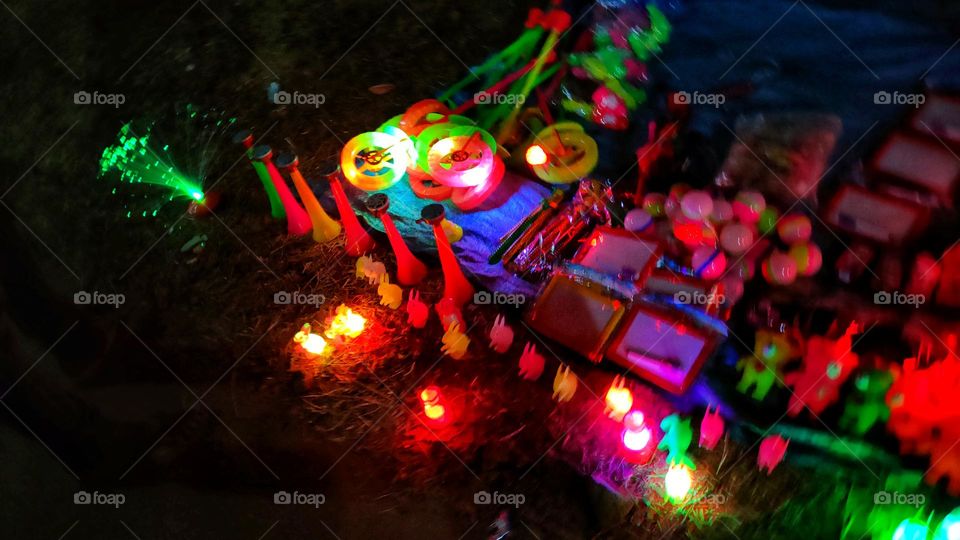 Beautiful colourful lights