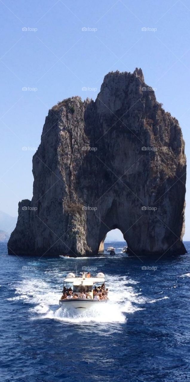 Capri- sorrento sea