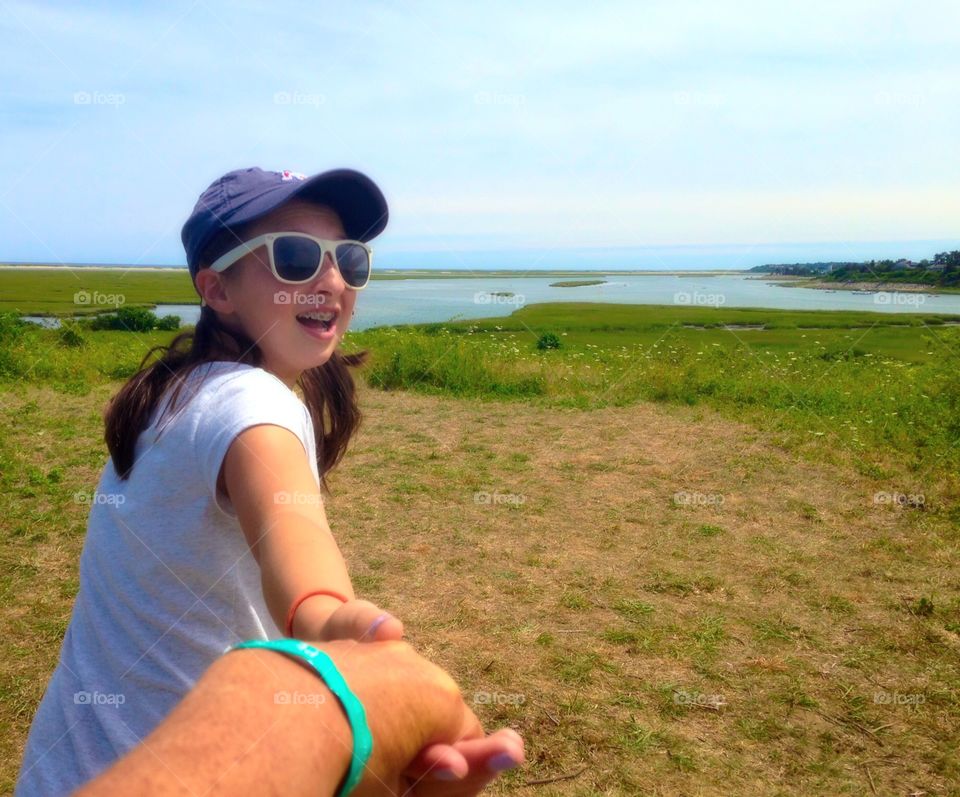 Take me to the beach. Exploring with my girl
