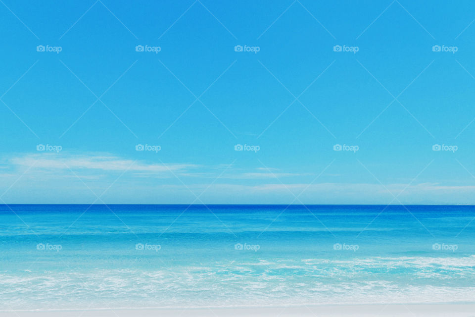 Beach and blue