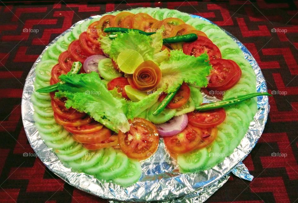 green salad