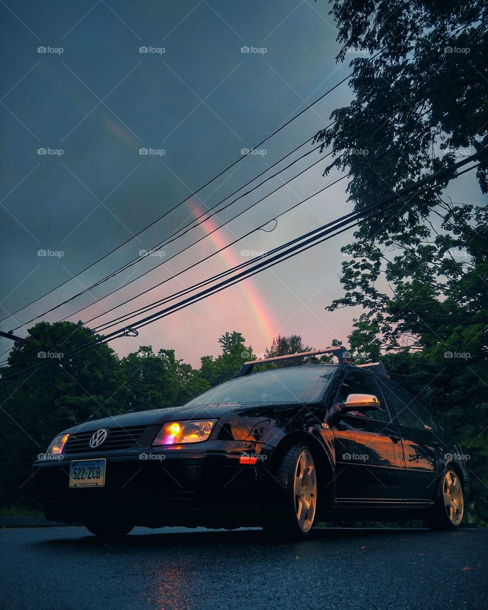 not a pot of gold, but my 1.8T jetta will do!