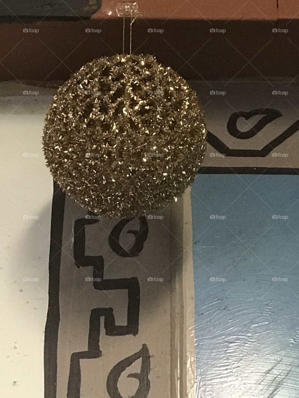 Gold ornament