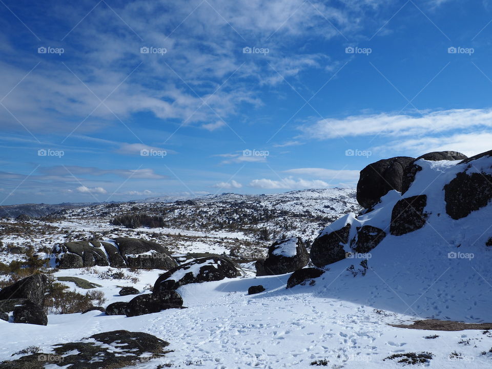 Spring snow