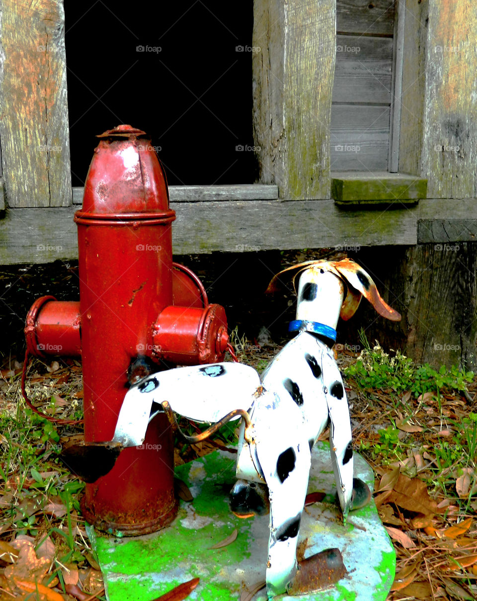 The Red Story! Metal did peeing on fire hydrant! Red is color of passion. It's the color that is always seen on heart decorations on Valentine's Day! Red is astonishing, exhilarating, and fills your world through feelings and emotions!