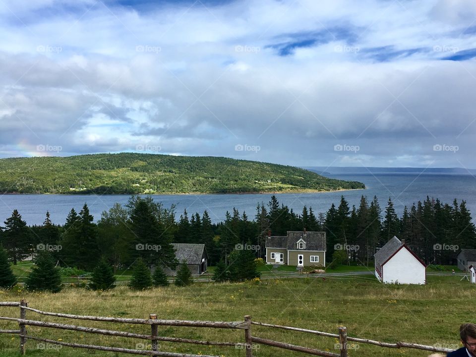 Highland Village Museum, Iona, Cape Breton Island! Stunning views of the Bras d’Or Lake!