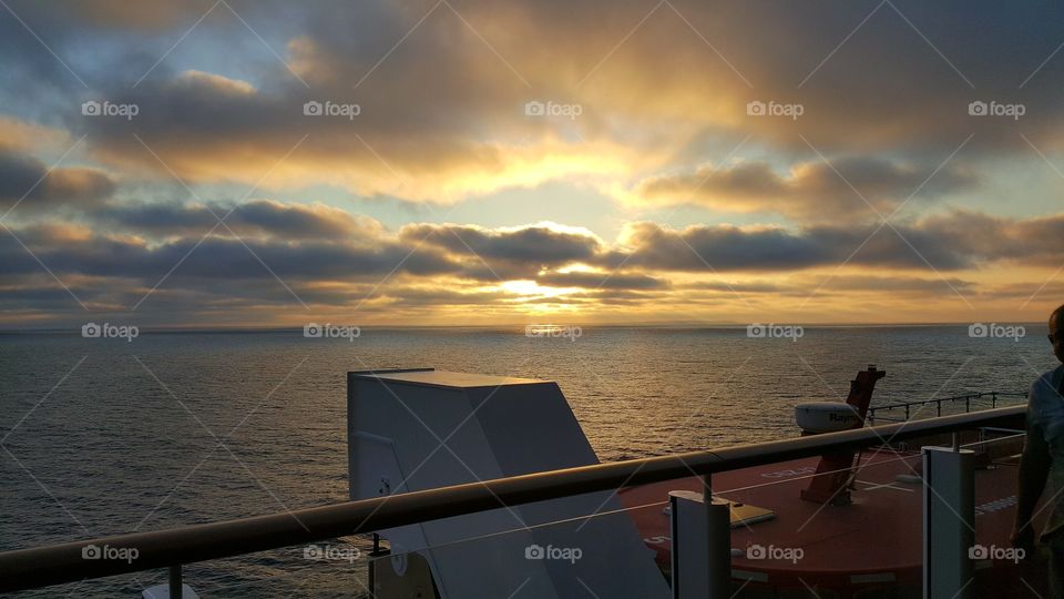 Sunrise on a Cruise
