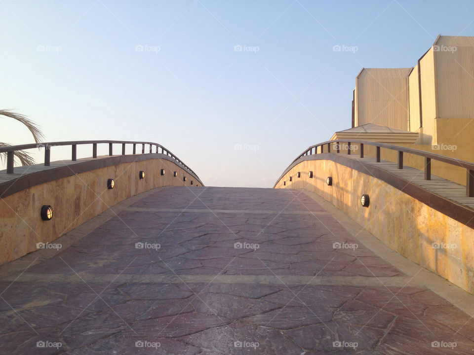 sky street light blue by a.bilbaisi