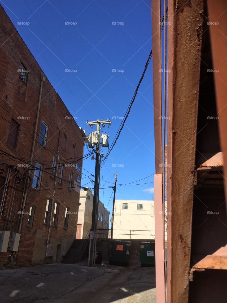Blue sky alley 