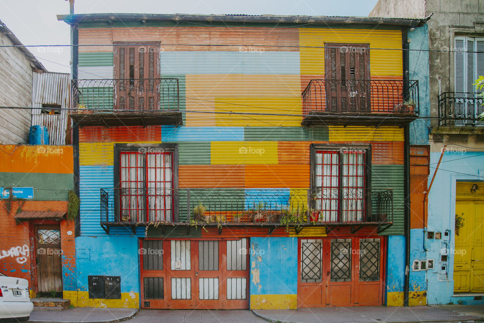 Colorful home in Argentina Buenos Aires