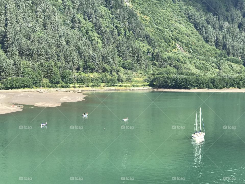 Boats in Juneau 