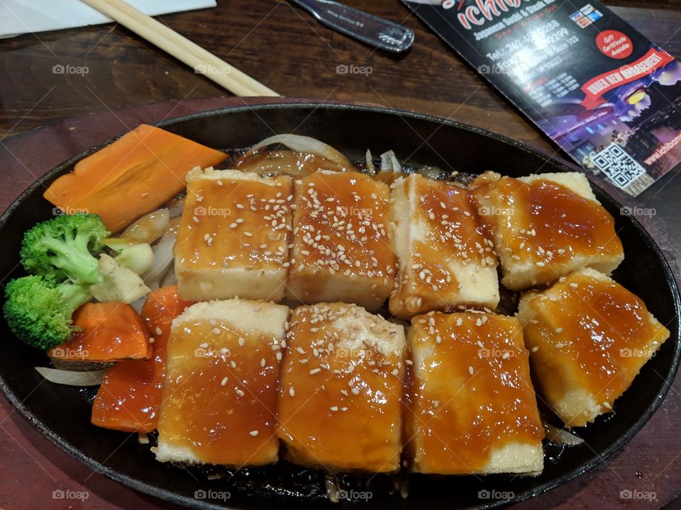 Tofu teriyaki