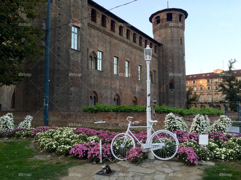 Bike and Castle