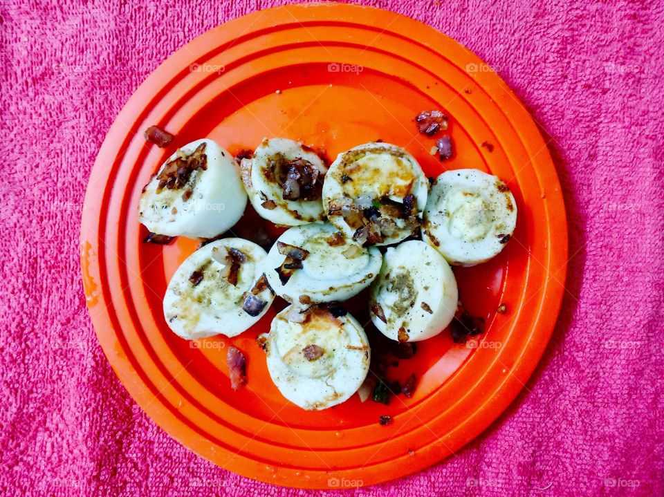 Fried egg: great source of protein.