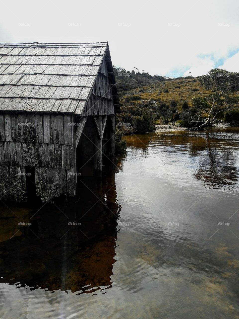 Boathouse at Dove Lake