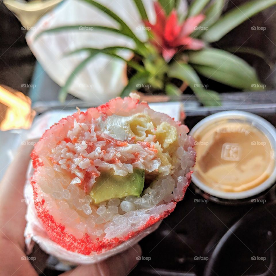 Volcano Sushi Burrito