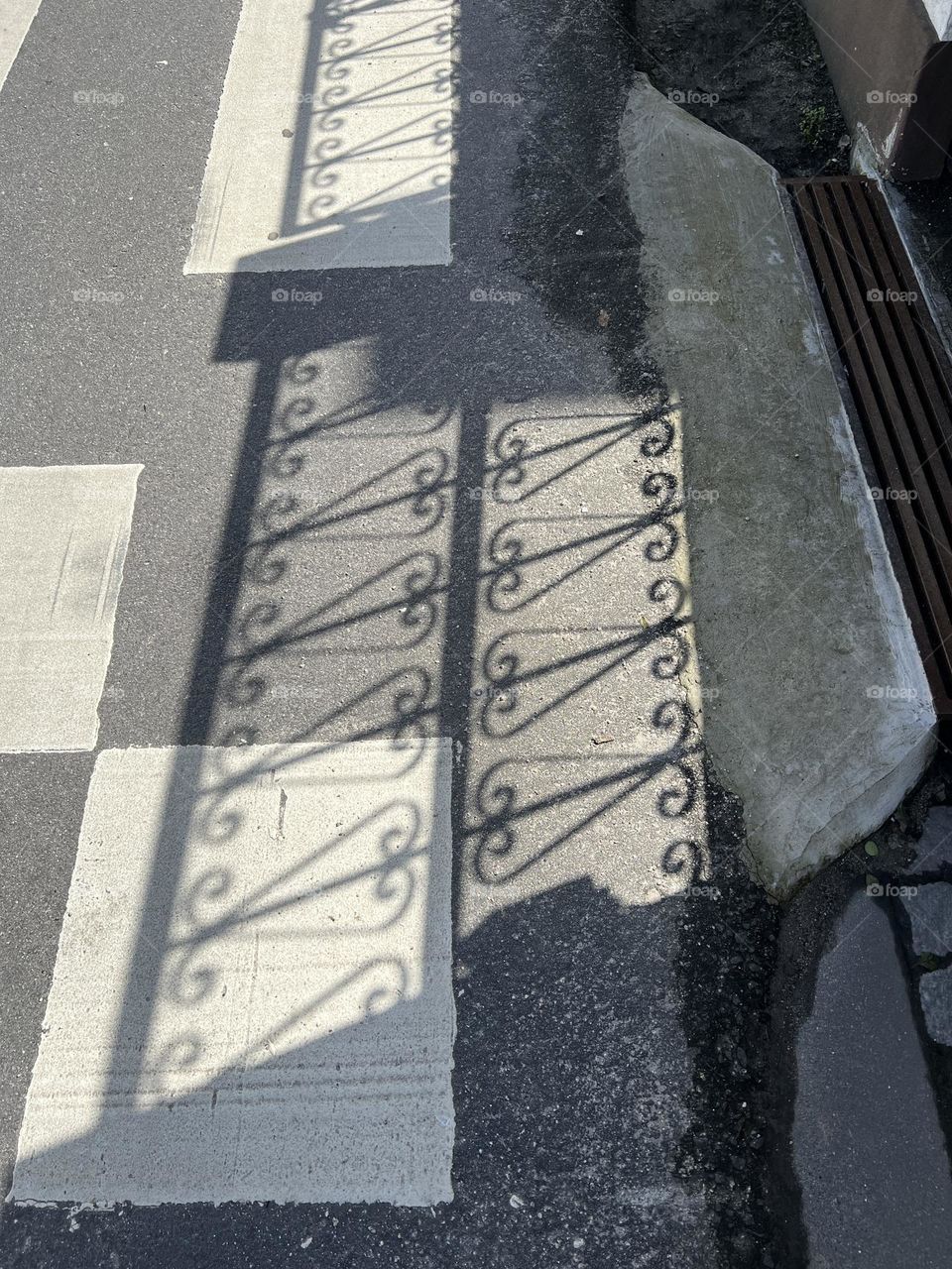 Shadow on the ground 