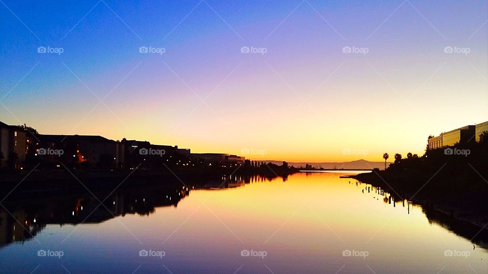 Dawn over San Francisco Bay